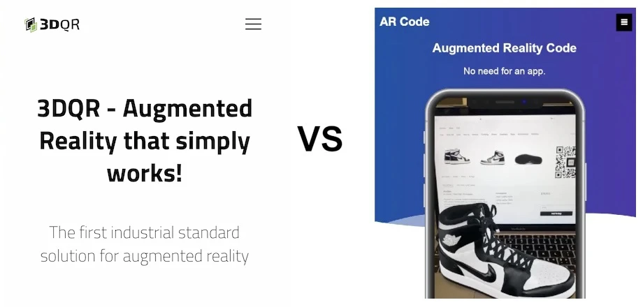 3DQR VS AR Code