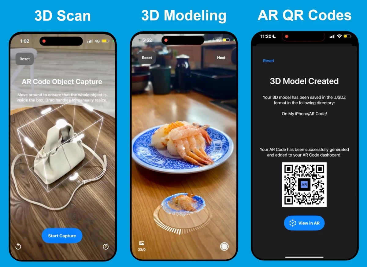 AR Code Augmented Reality QR Codes
