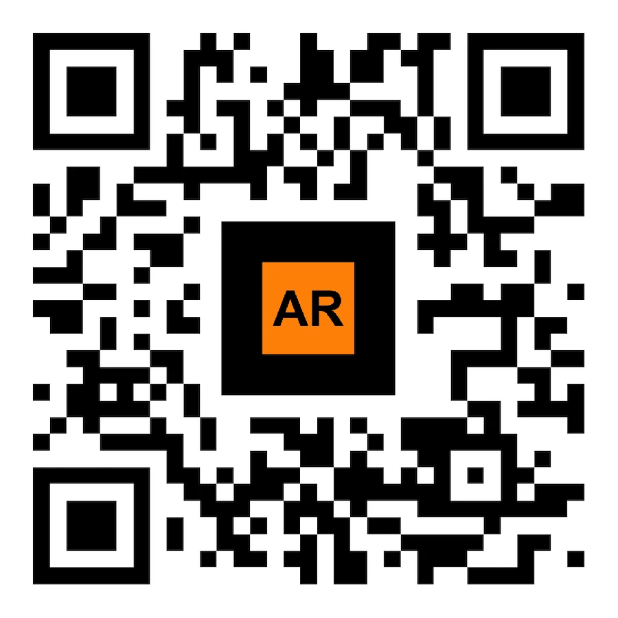 AR Face Filter QR kod