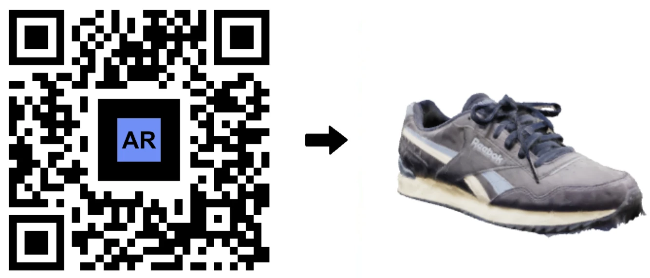 Reebok Schoenen - Augmented Reality