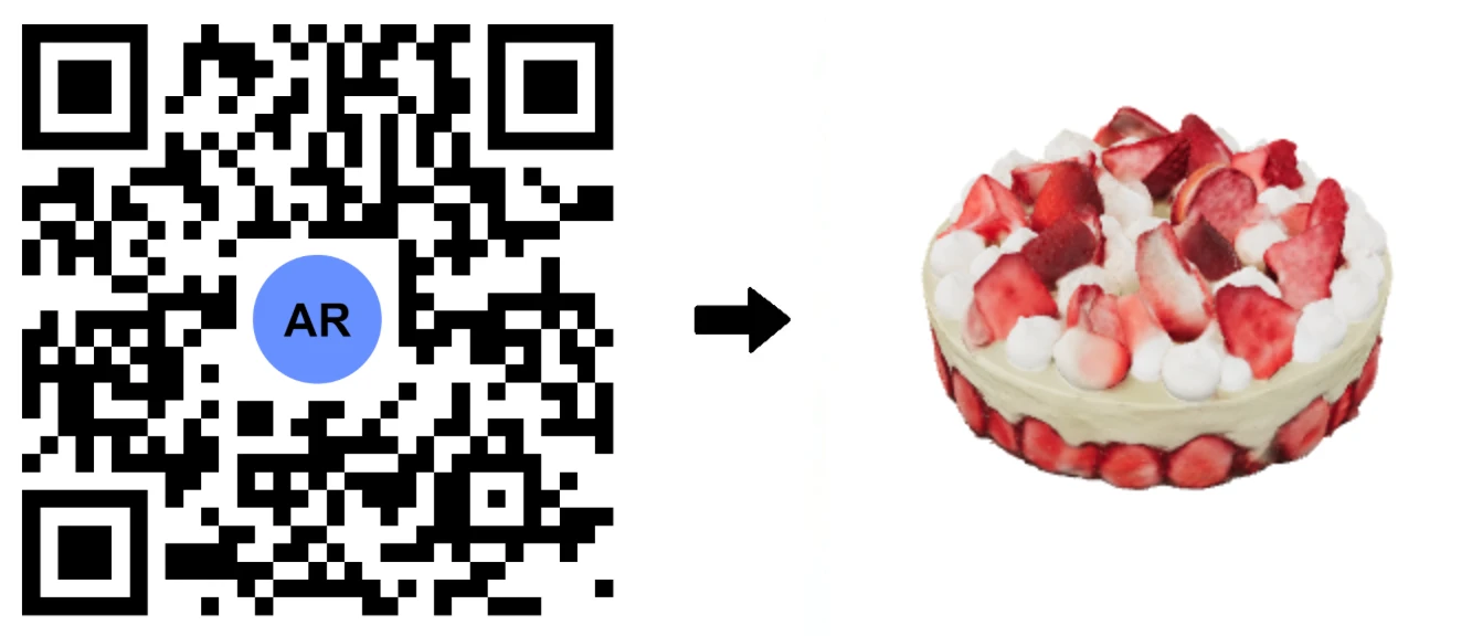 Fraisier Strawberry Cake – AI-Created 3D Dessert Model