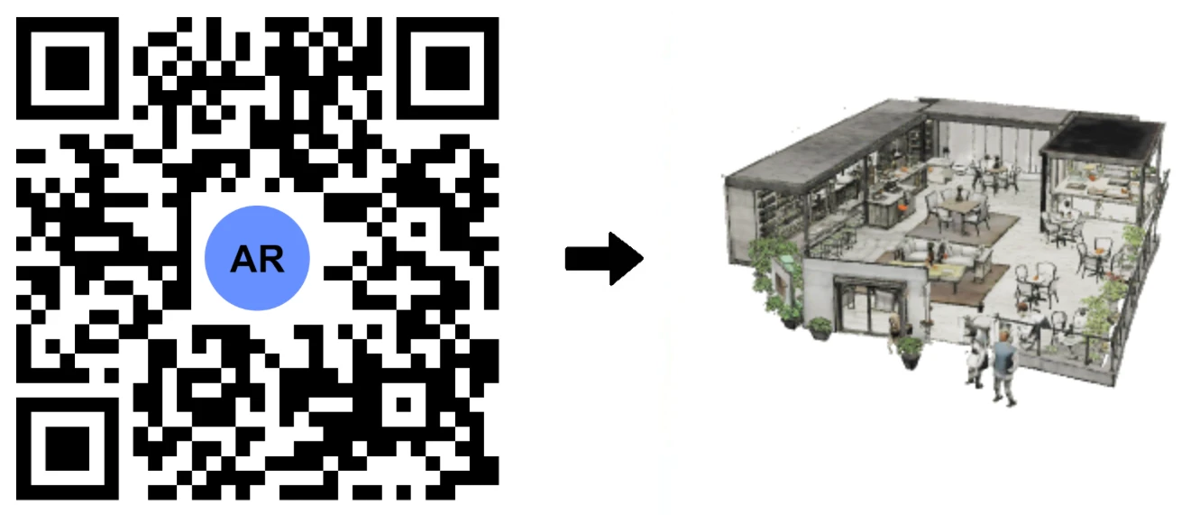 Architectural Concept Sketch – AI-Generated 3D Scene