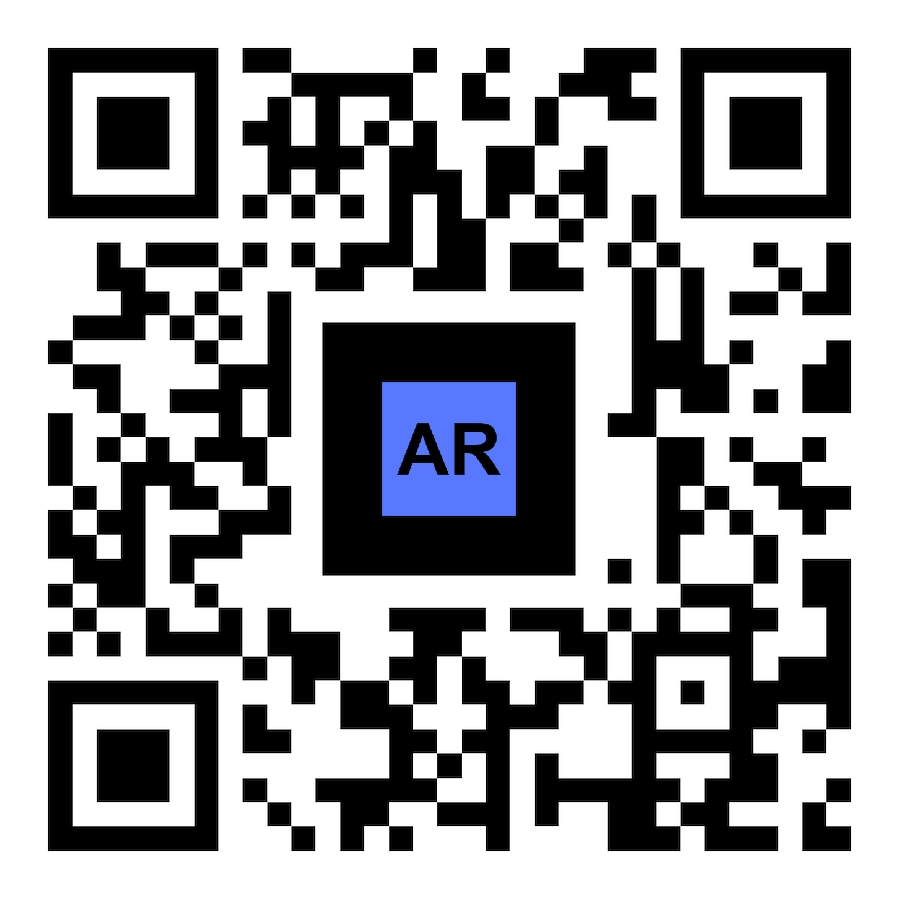 AR-teksti QR-koodi