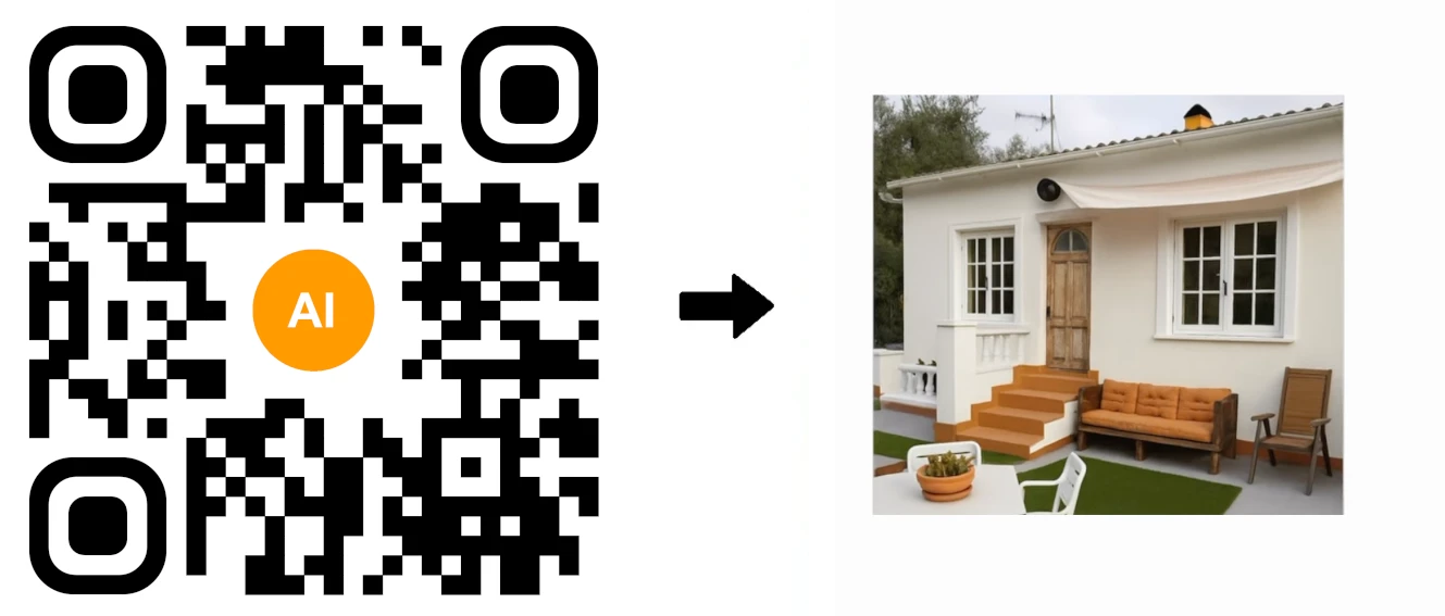 AI Code virtual try-on experience launched from a retail AR QR Code