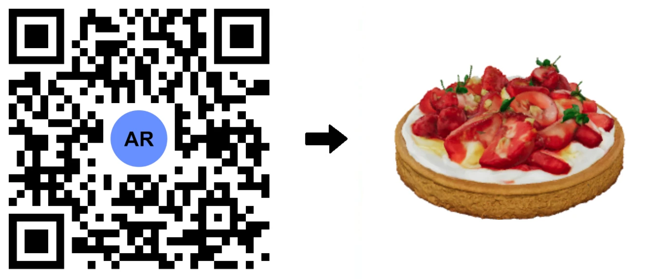 Strawberry Tart Dessert – AI-Generated Pastry Model