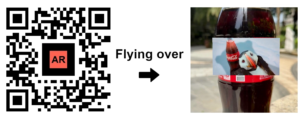 Flying over AR rendering