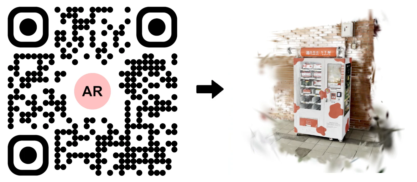 AR Splat Gaussian splatting QR Codes