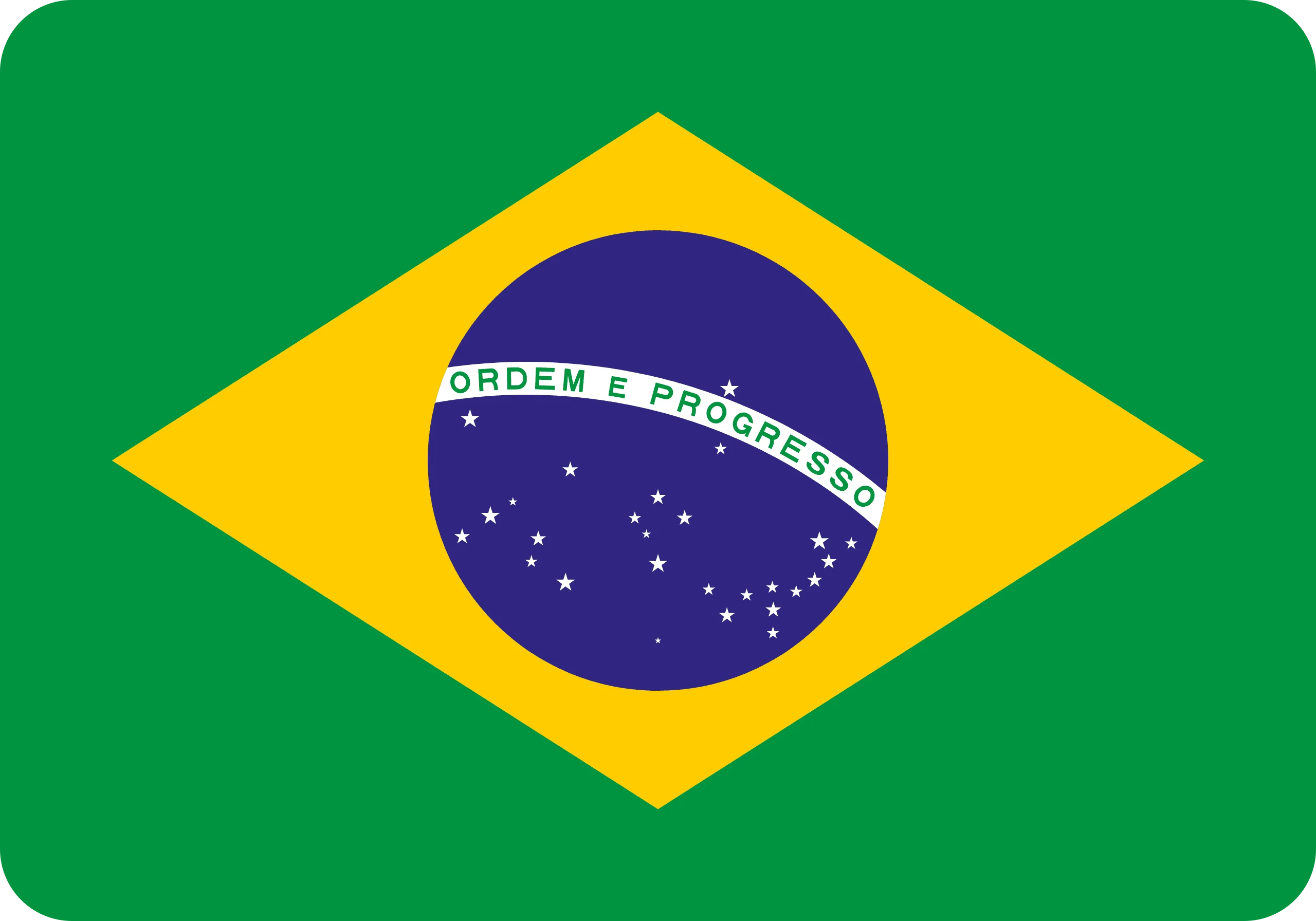 brazil flag paint