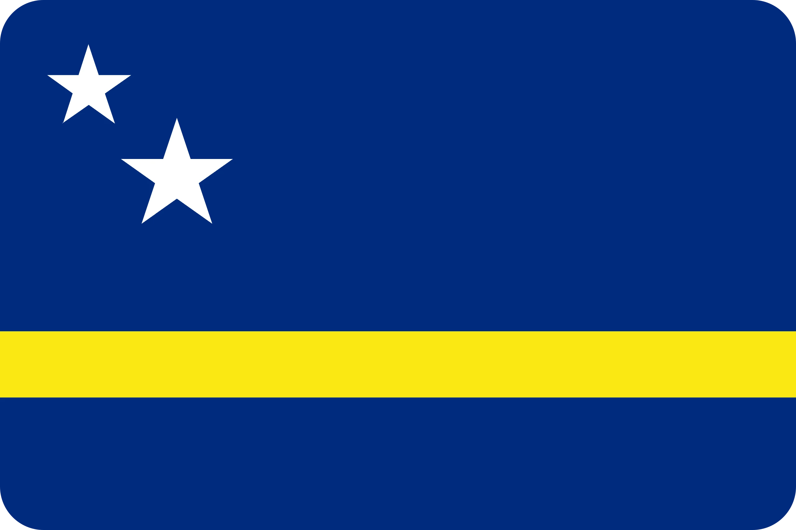curacao flag paint