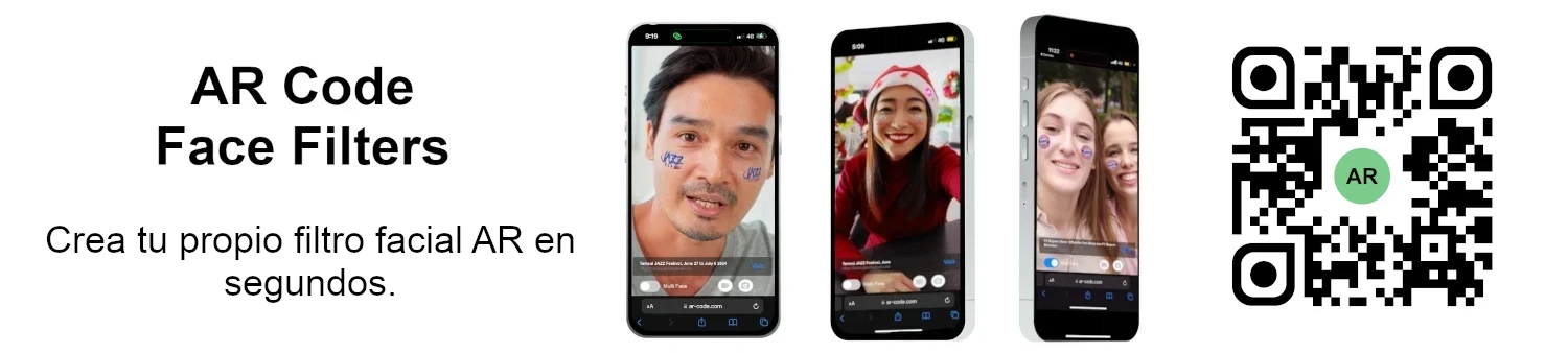 AR Code AR Face Filter