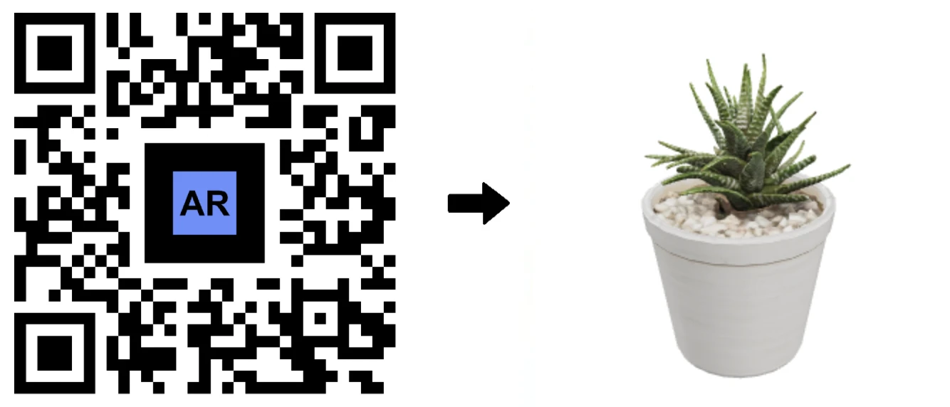 3D model rostliny Zebra Haworthie pro studium