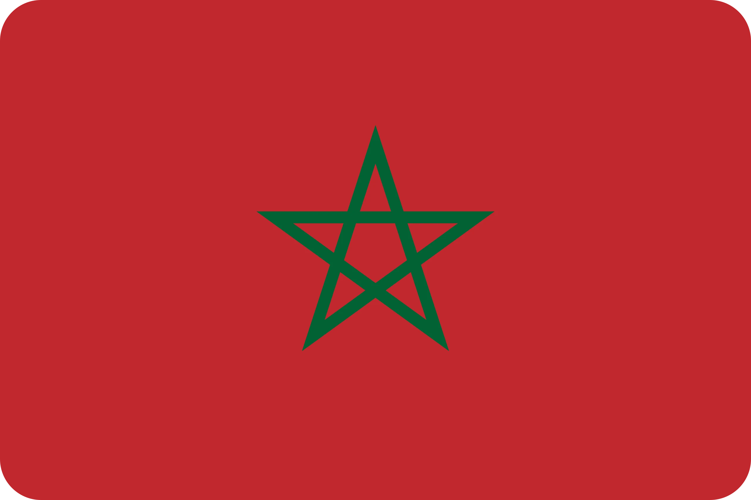 morocco flag paint