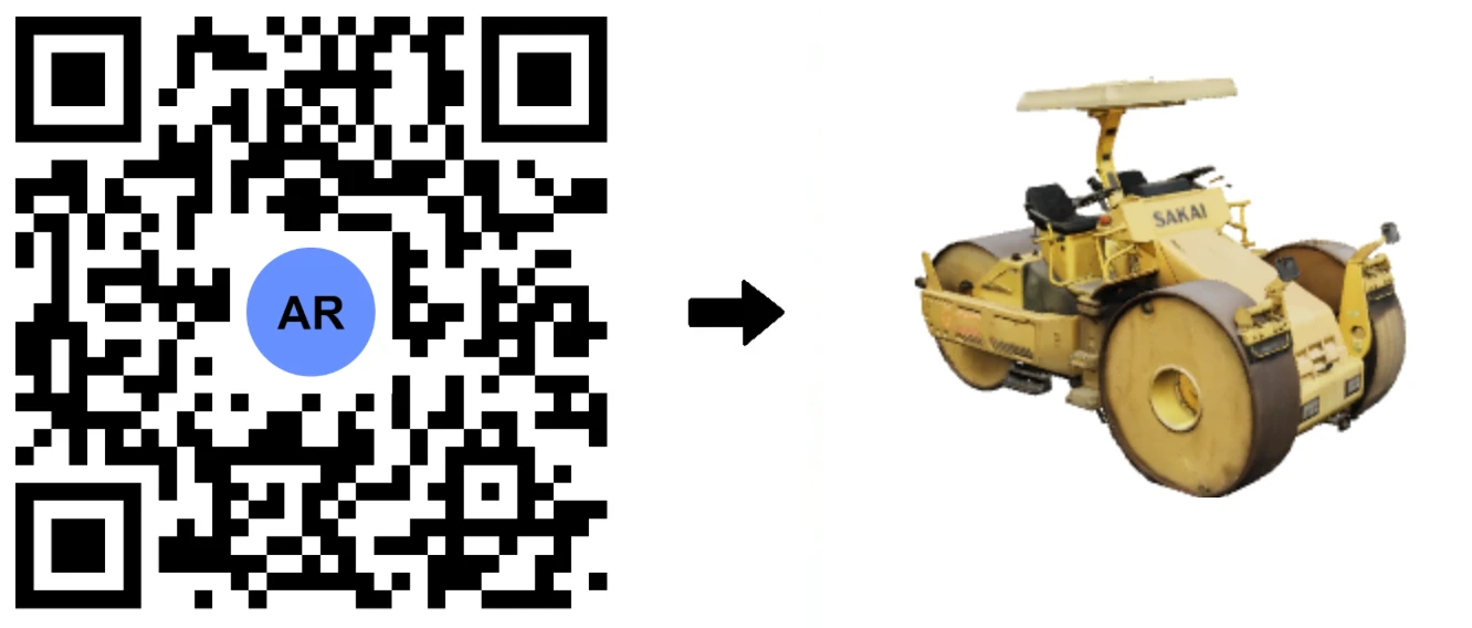 Construction Road Roller – AI-Generated Heavy Machinery Model