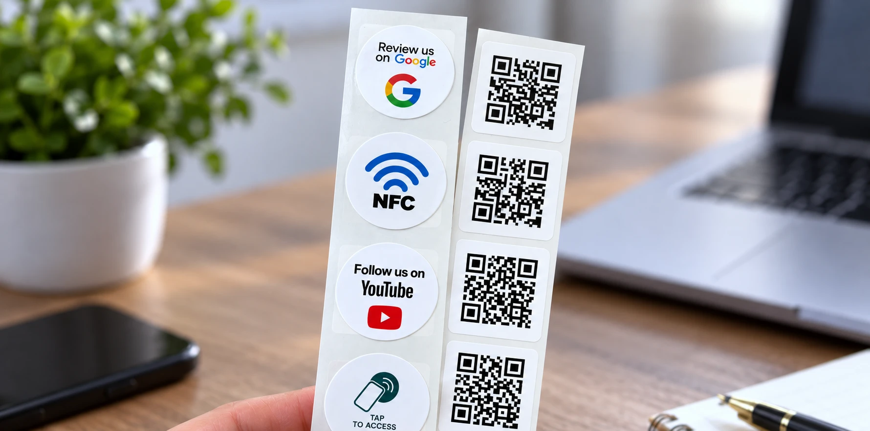 NFCOP NFC AR QR Code stickers