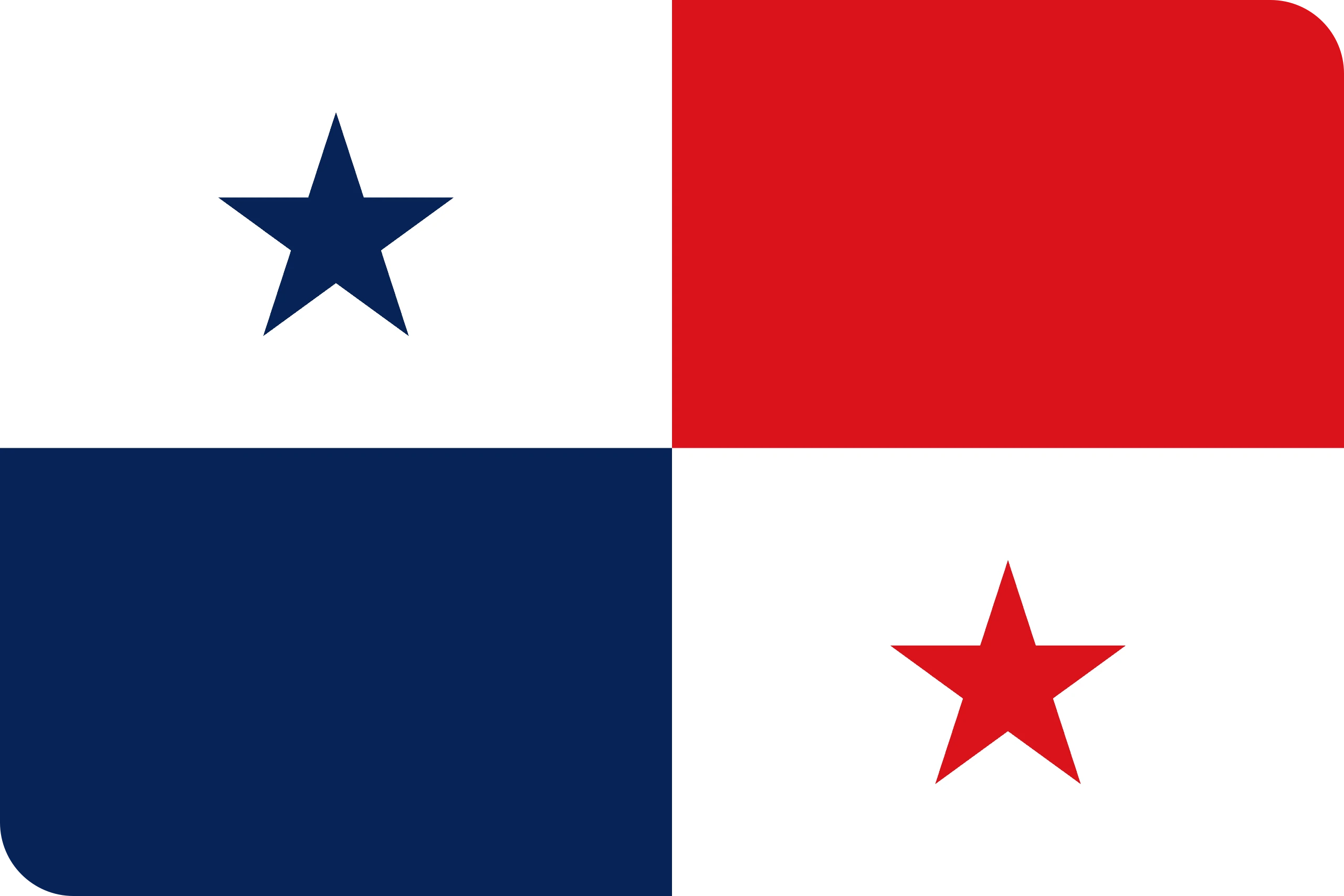 panama flag paint