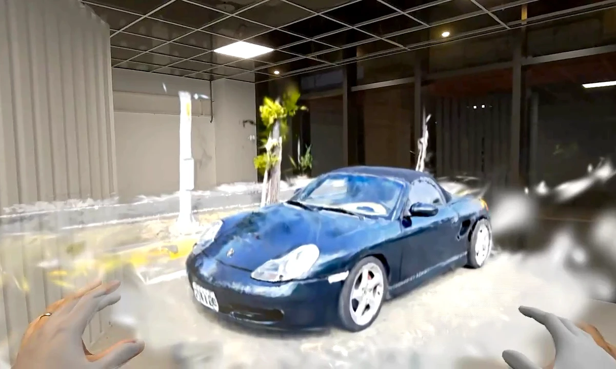 AR Splat on mobile and headsets