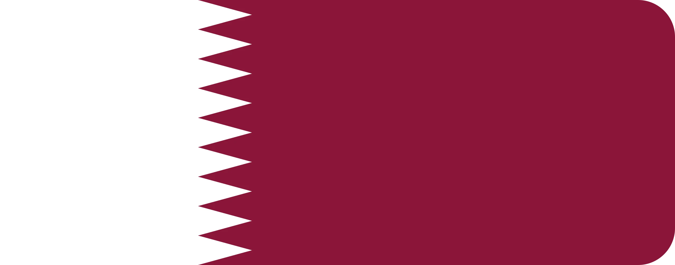 qatar flag paint