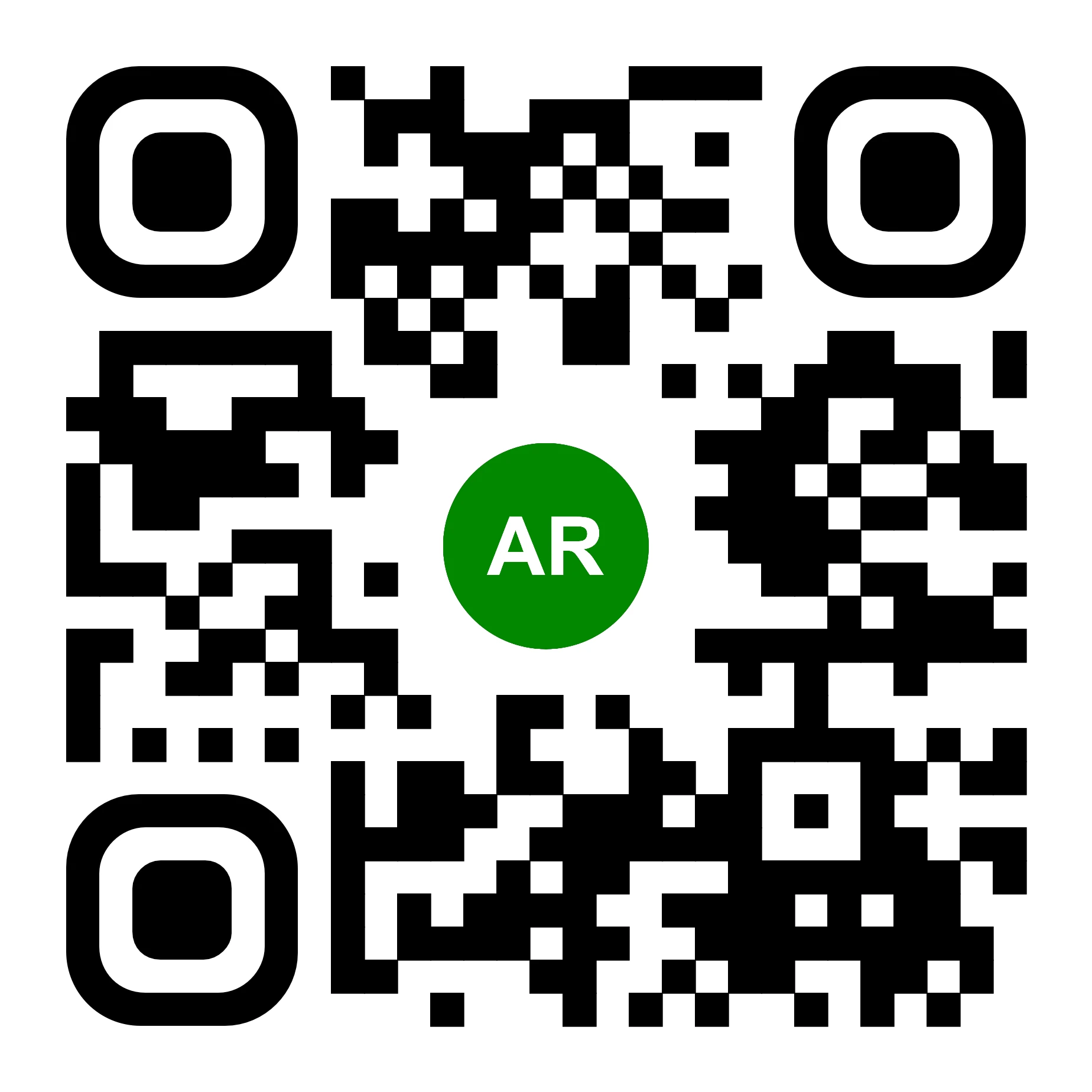 AR Code augmented reality menu preview for restaurants, cafés, bars, and food brands