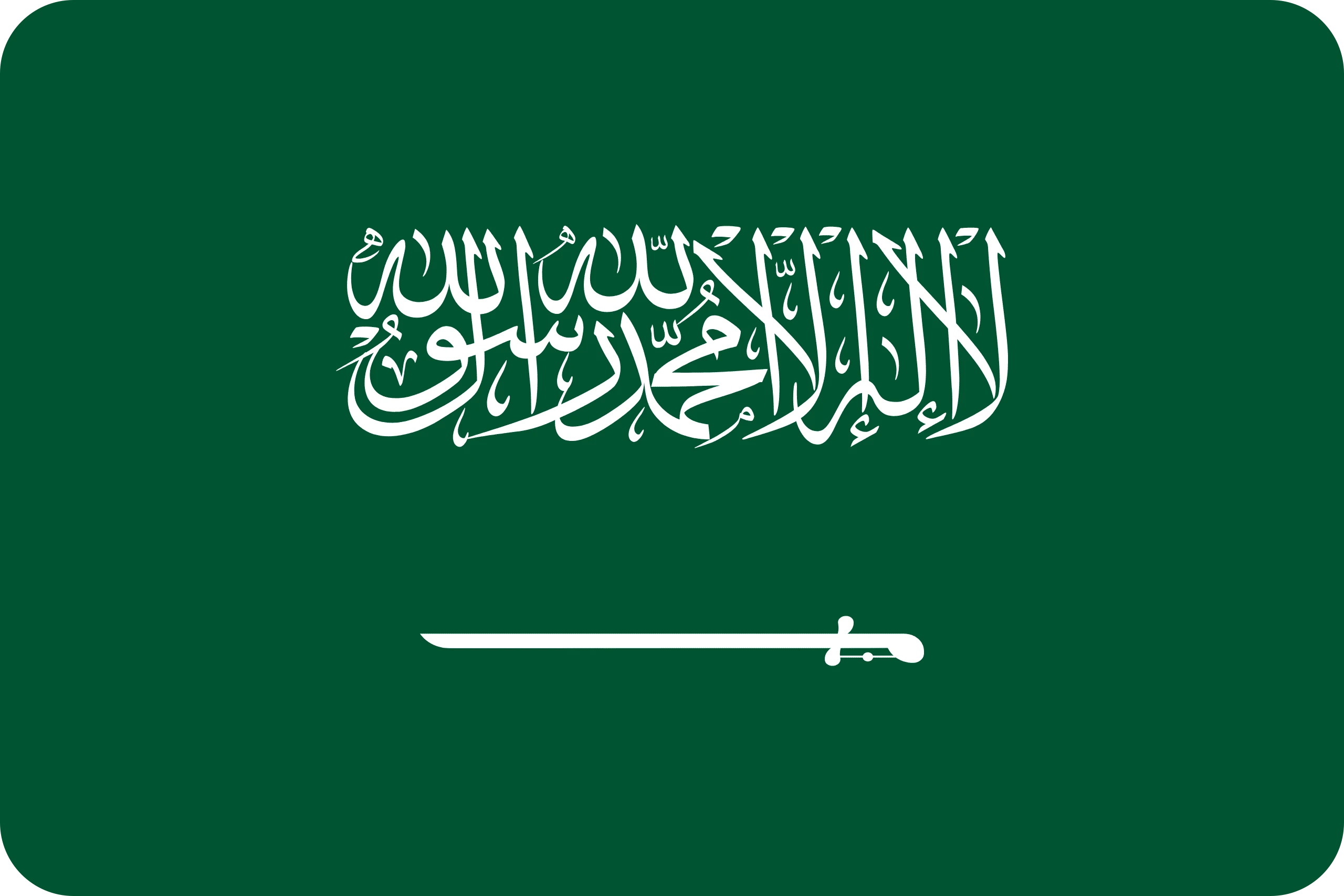 saudi arabia flag paint