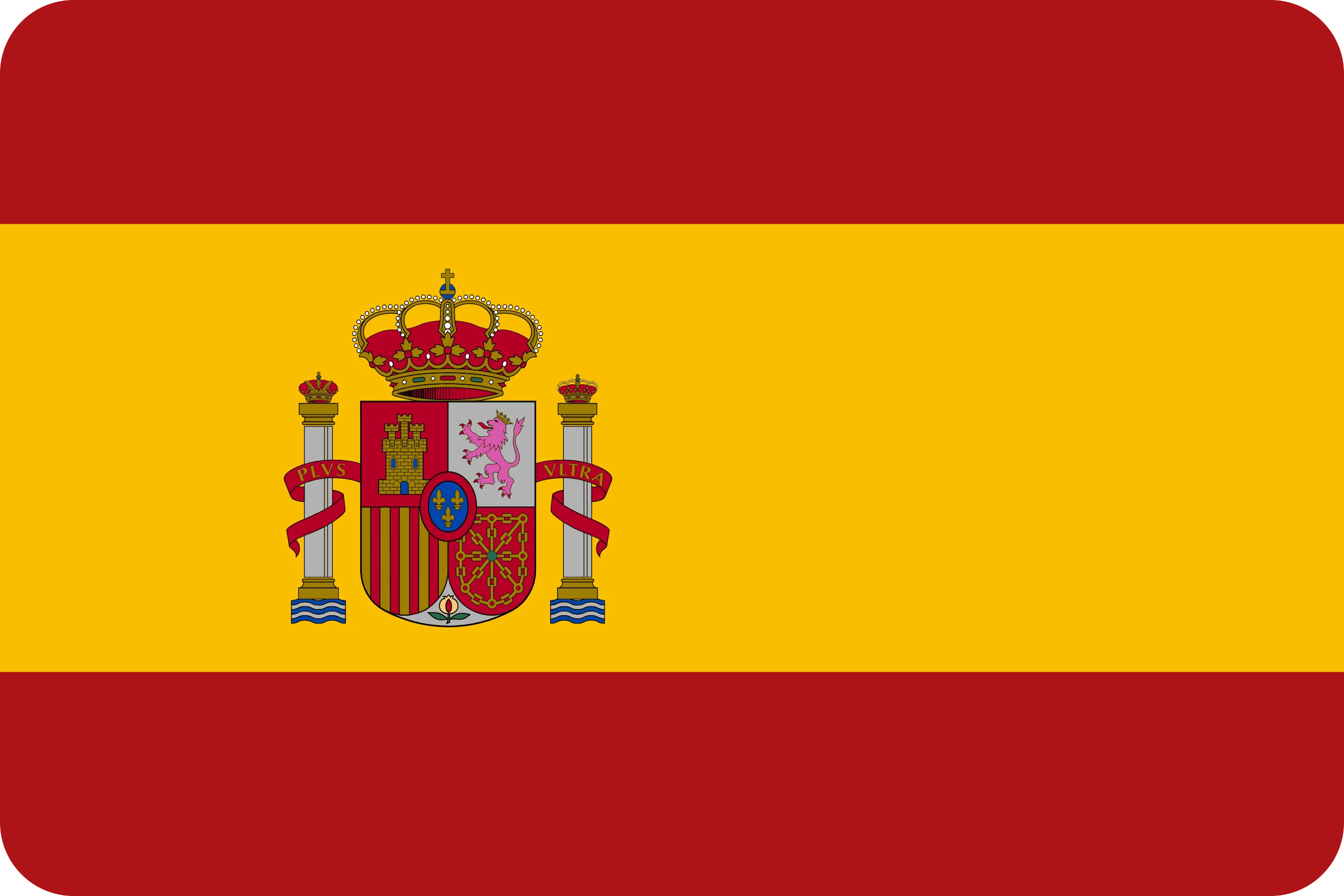 spain flag paint