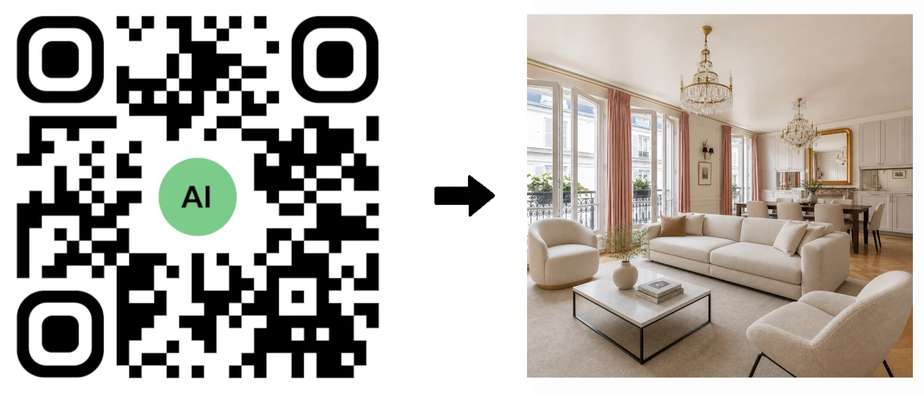 Interactive AR apartment model for real estate sales presentations and property visualization